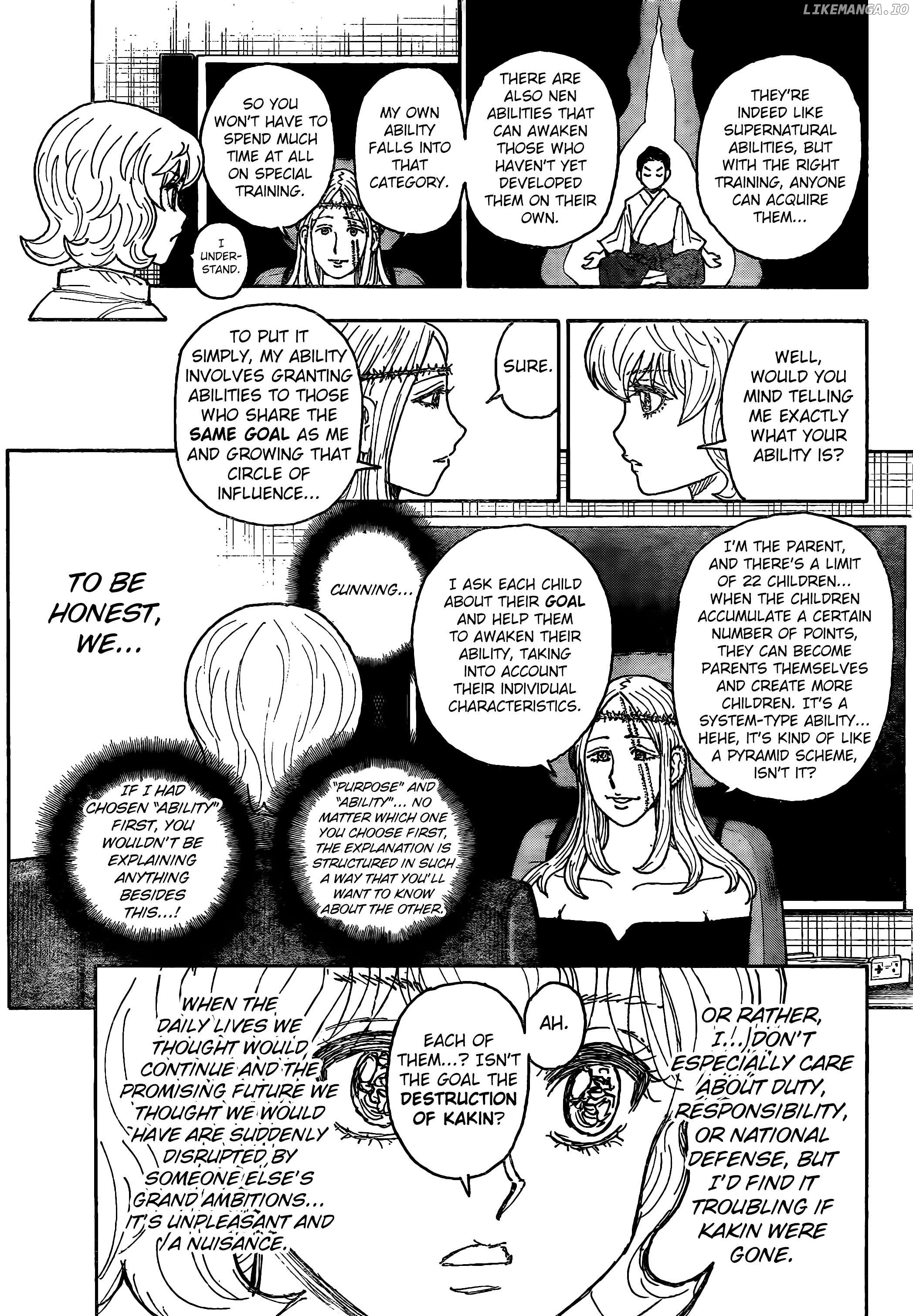 Hunter x Hunter, Chapter 408 image 09